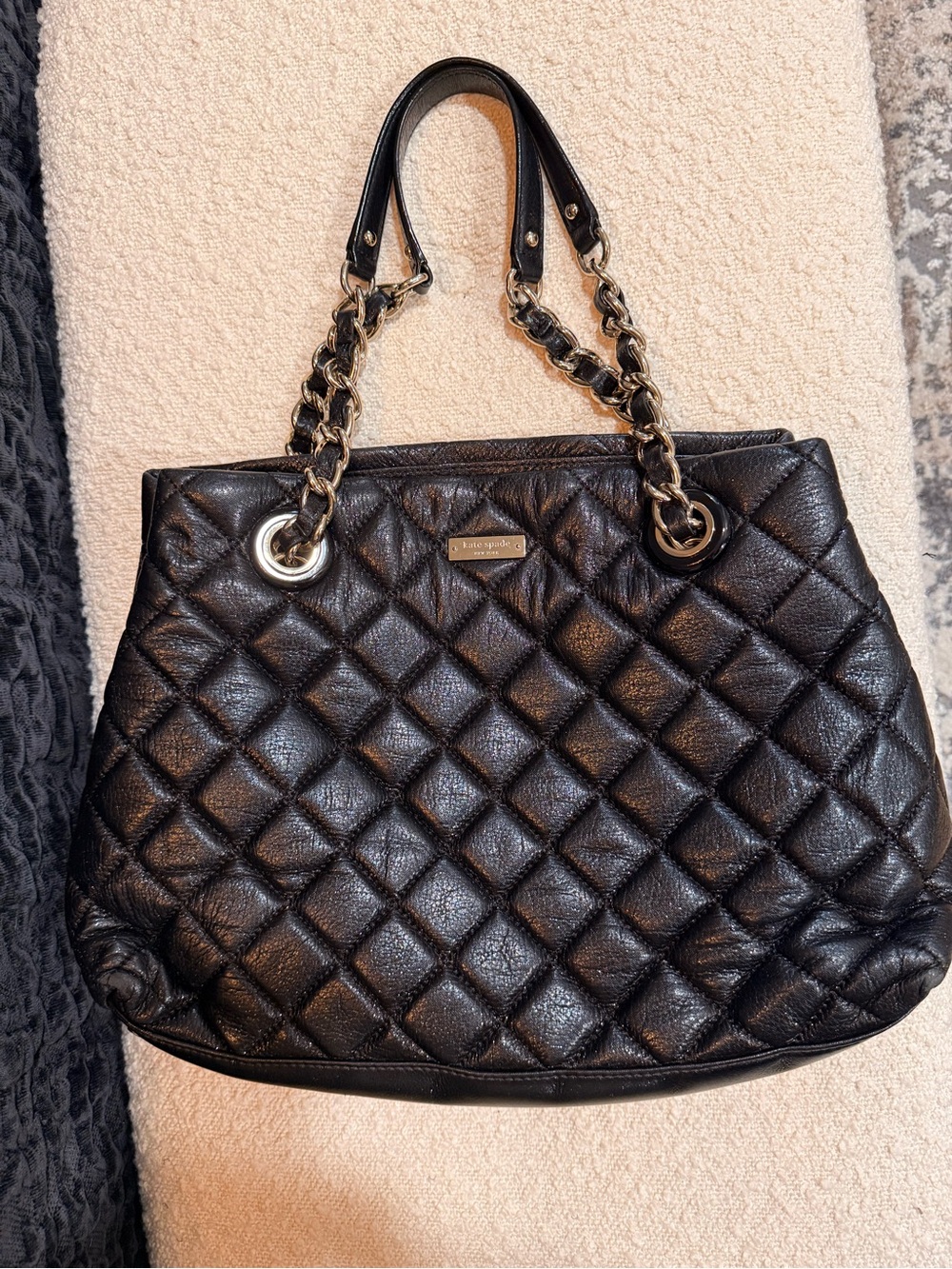 Kate Spade quilted leather purse